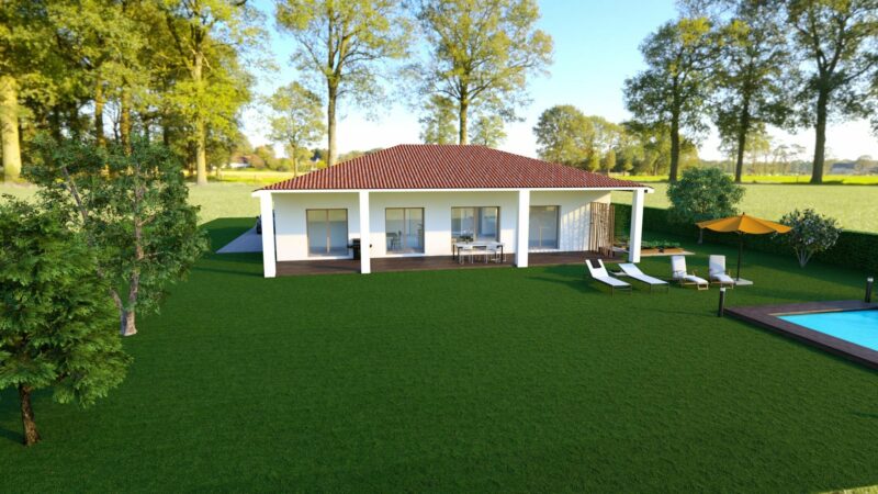 A venir ! Villa T4 - 110 m² avec garage et piscine